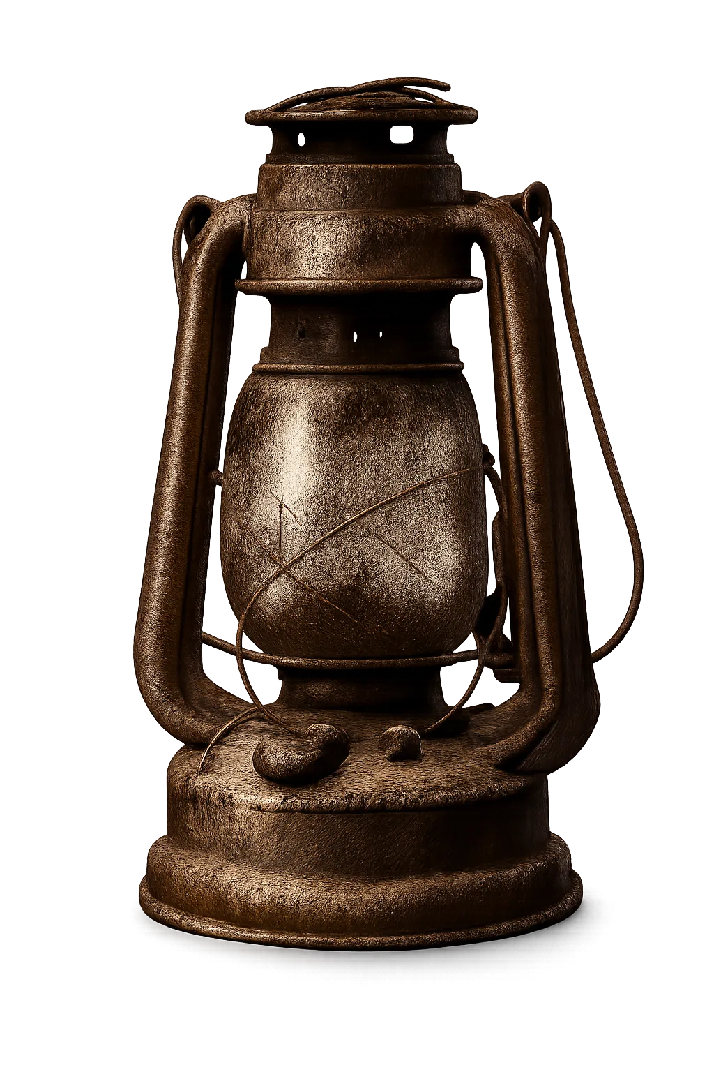 A kerosene lantern